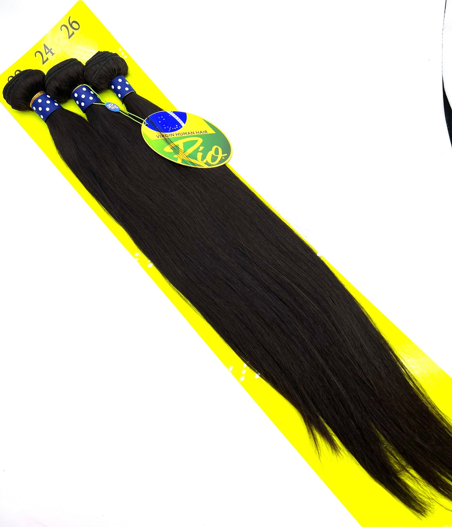 Rio Straight 100% Virgin Remy Human Hair Bundles