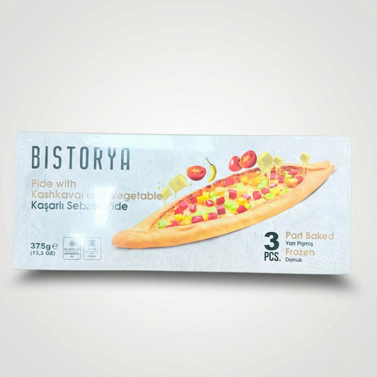 Pide with Kashkaval and Vegetable (375g) by bisorya