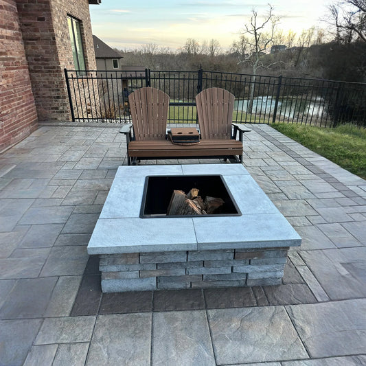 5 Foot Glider with Fold Down - Outdoor Seating