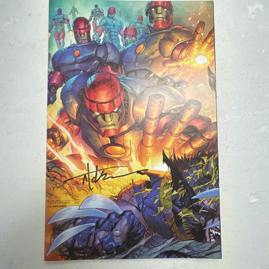 [Signed by Tyler Kirkham] WOLVERINE #41 Kirkham Unknown VIRGIN EXCL