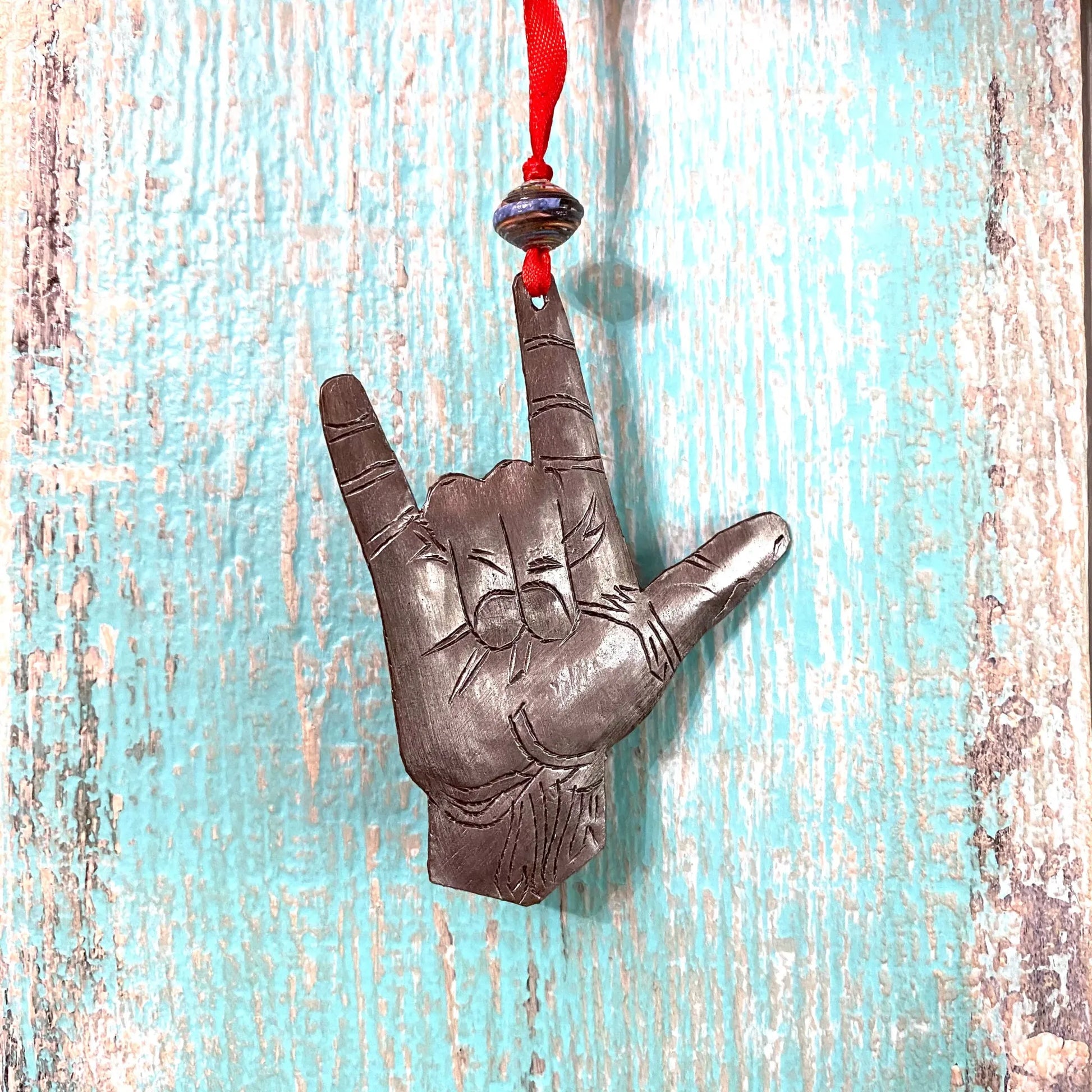 I Love You Sign Ornament