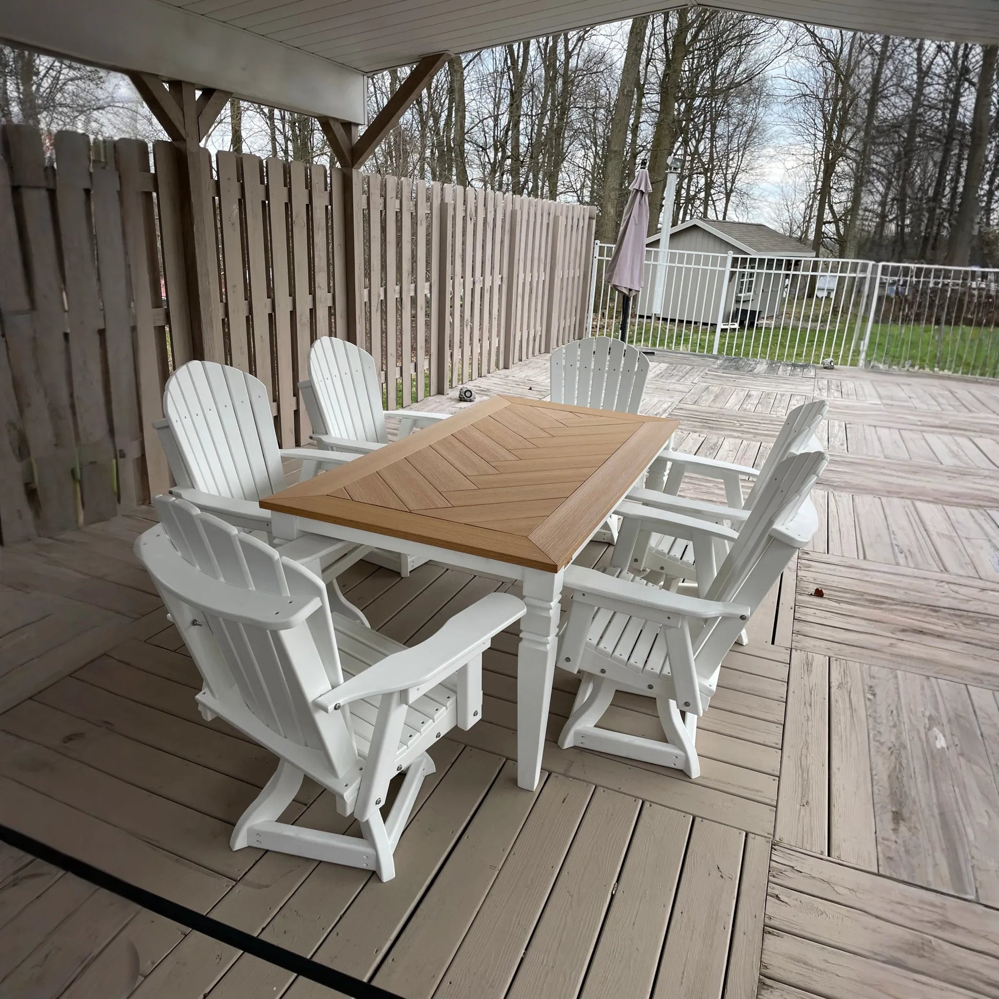 Java Leg Outdoor Dining Table