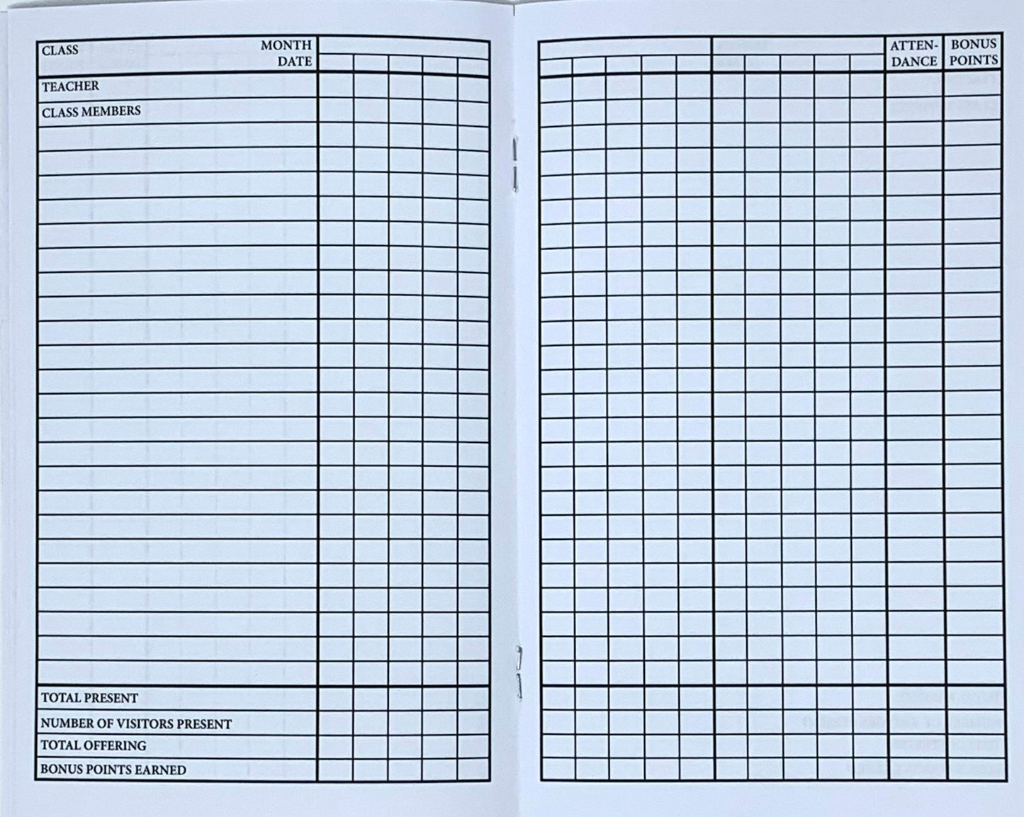 60121 CLASS BOOK NO.2