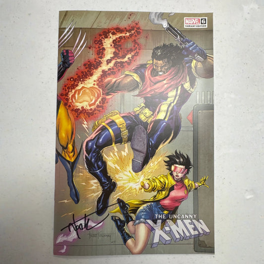 [Signed by Tyler Kirkham] UNCANNY X-MEN #6 Kirkham  UNKNOWN COMICS EXCL