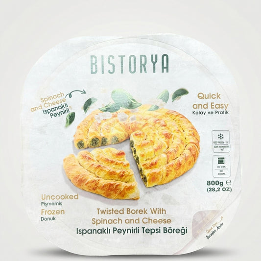 Twisted Borek With Spinach and Cheese (800g)by bistorya