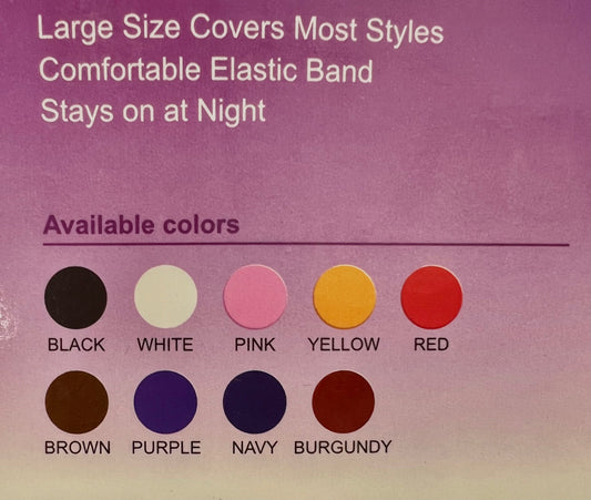 LARGE SATIN SLEEP CAP