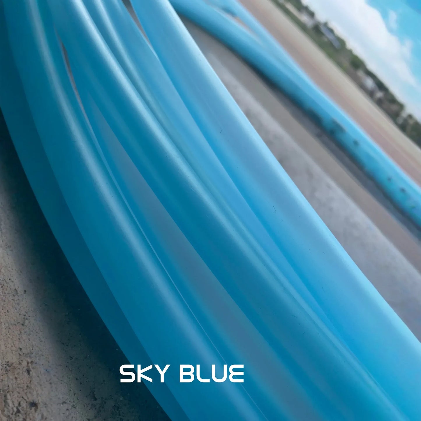 Sky Blue (5/8) Polypro Hula Hoop