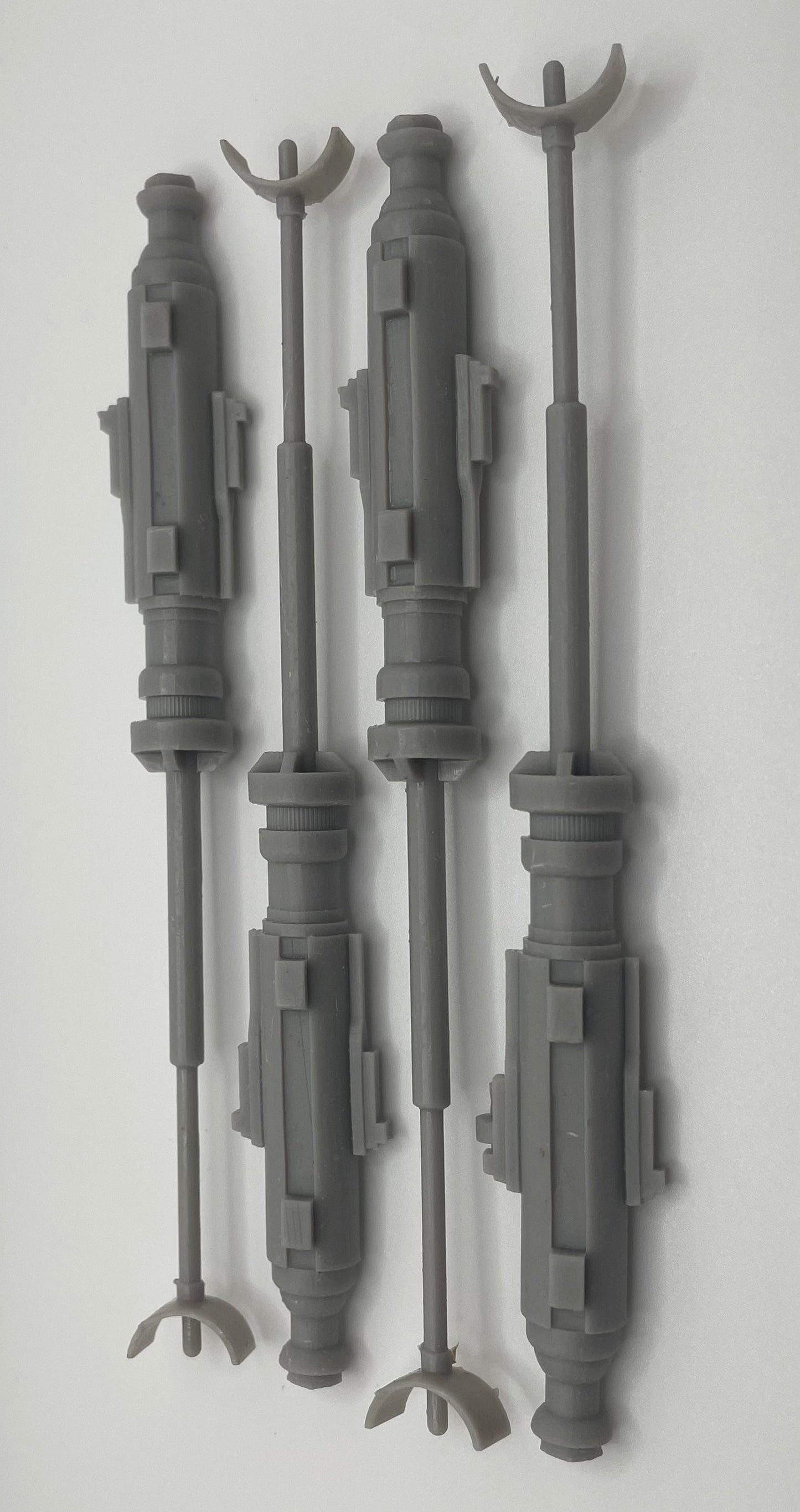 Vintage Star Wars X Wing ONE Cannon Reproduction Replacement Part 1978 (NOT FULL SET)