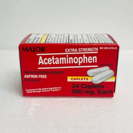 Acetaminophen Tb 500mg 24 Cplt