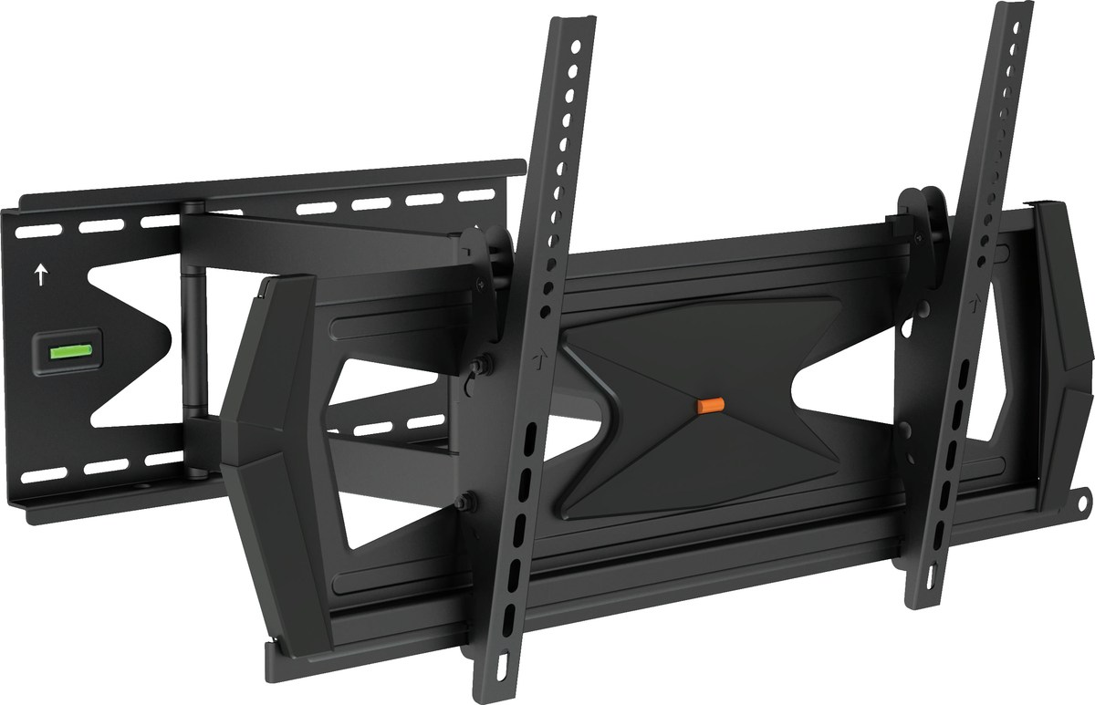 QualGear 37-70 in UL Listed Heavy Duty Full Motion TV Wall Mount, Black, QG-TM-032-BLK