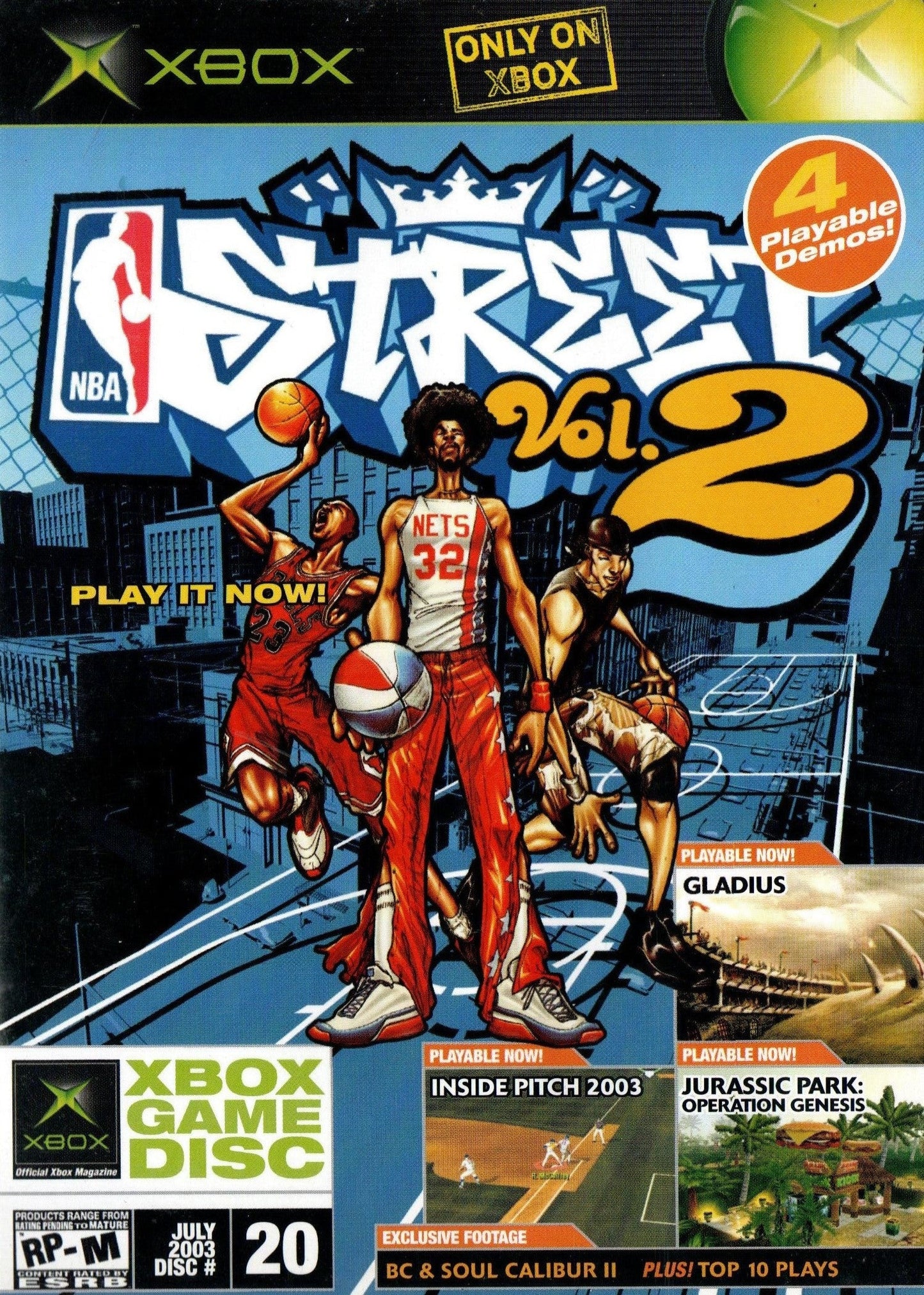 Official Xbox Magazine Demo Disc #20 - NBA Street Vol. 2 (Xbox)