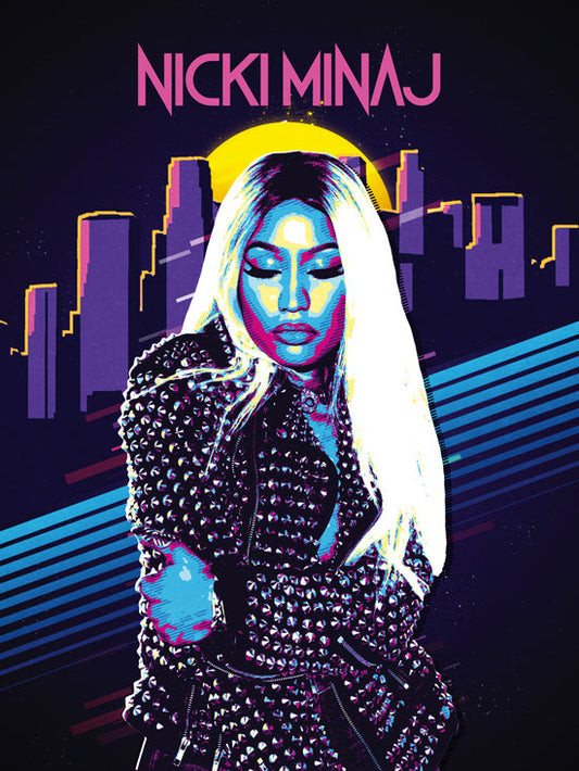 Nicki Minaj Poster Music Wall Art Print (18"x24")