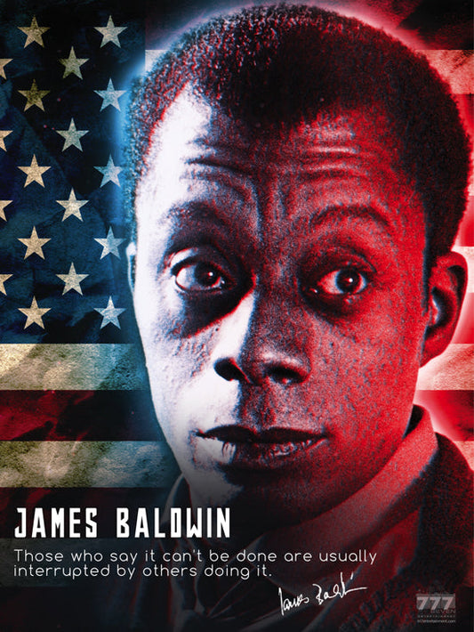 James Baldwin Poster It Can Be Done Classroom Quote (18"x24")