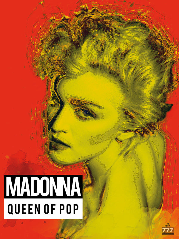 Madonna Poster Queen of Pop Music Art Print (18"x24")