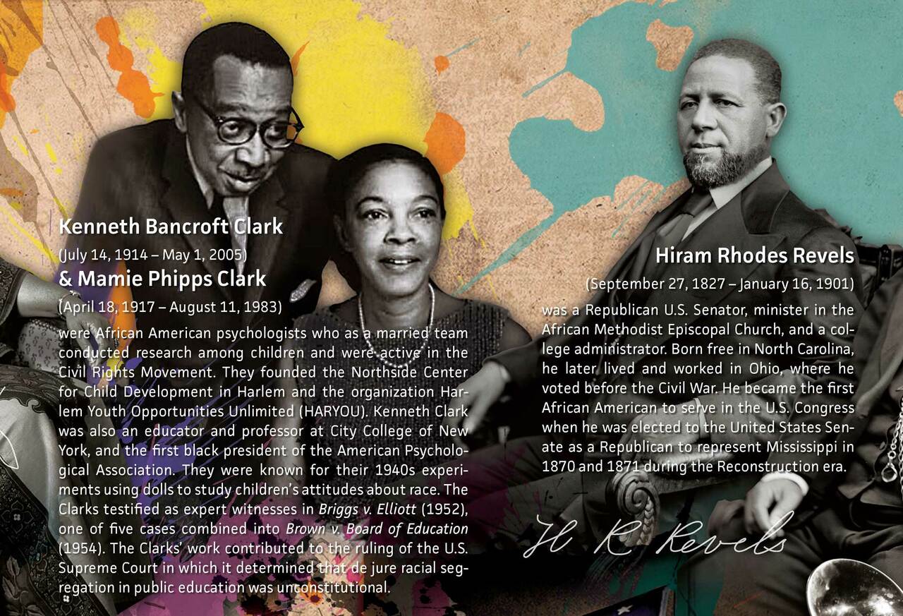 Famous Black History People Poster Series 05 (24"x18")