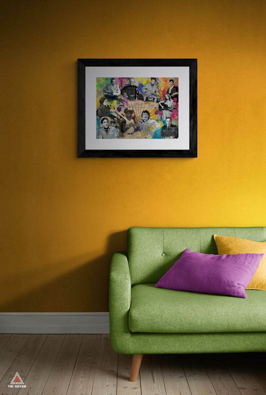 Famous Hispanic People Poster Series 01 (24"x18")