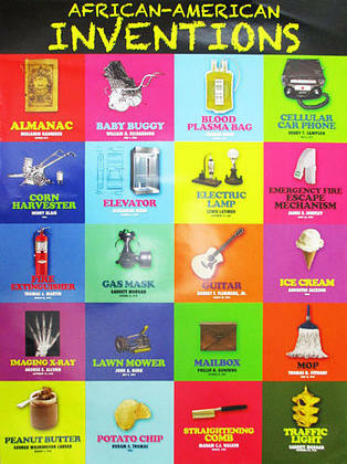 African American Inventors Poster (Color) (18"x24")