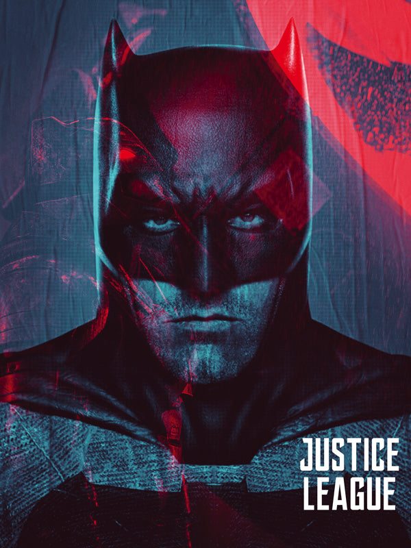 Batman Poster Movie Justice League Art Print (18"x24")