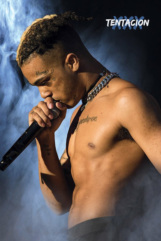 XXXTentacion Poster Rapper Music Wall Art Large Print (24"x36")