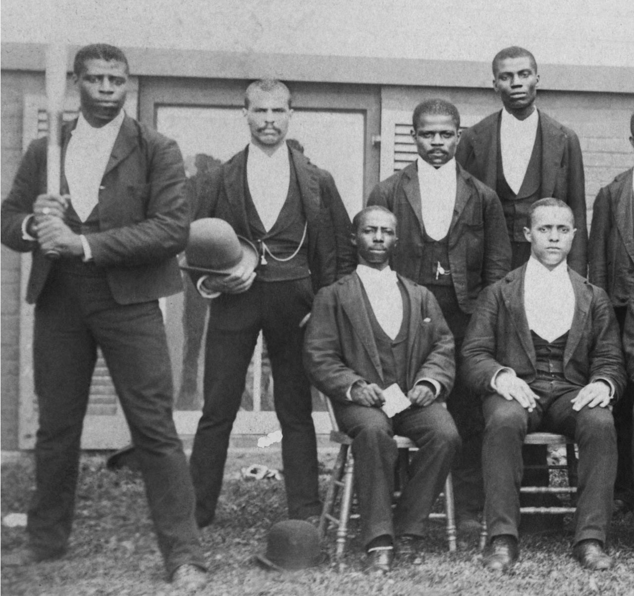 Black Baseball Greats Poster African American History Print (17"x11")