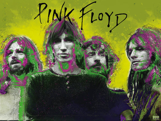 Pink Floyd Poster Music Wall Art Print (24"x18")