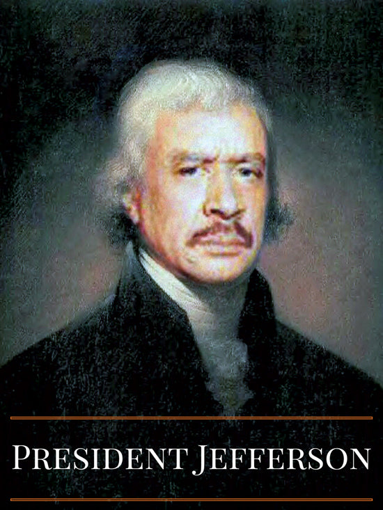 President George Jefferson Poster Parody Funny Art Print (18"x24")