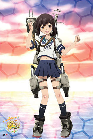 Fubuki Poster Anime Kancolle Kantai Collection Large Wall Art Print (24"x36")