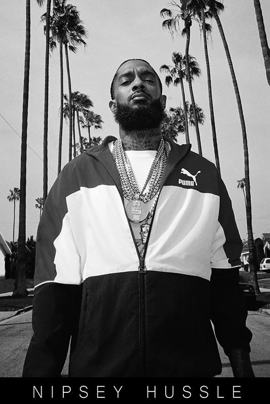 Nipsey Hussle Poster South Central Large Wall Print (24"x36")