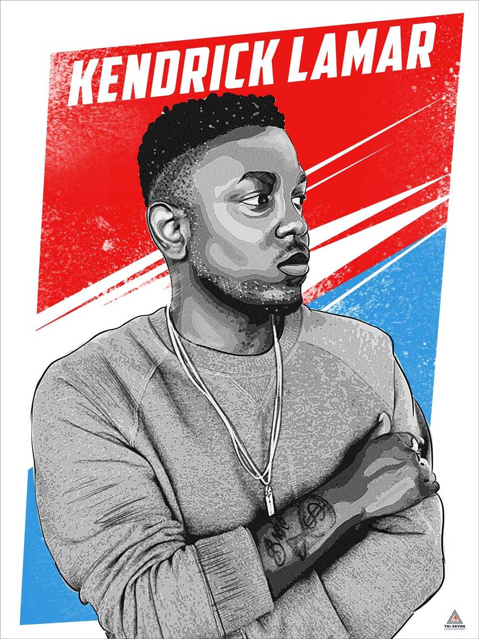 Kendrick Lamar Poster Wall Art Print (18"x24")
