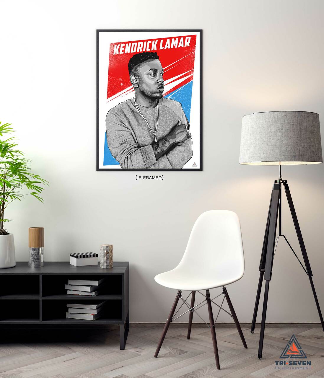 Kendrick Lamar Poster Wall Art Print (18"x24")