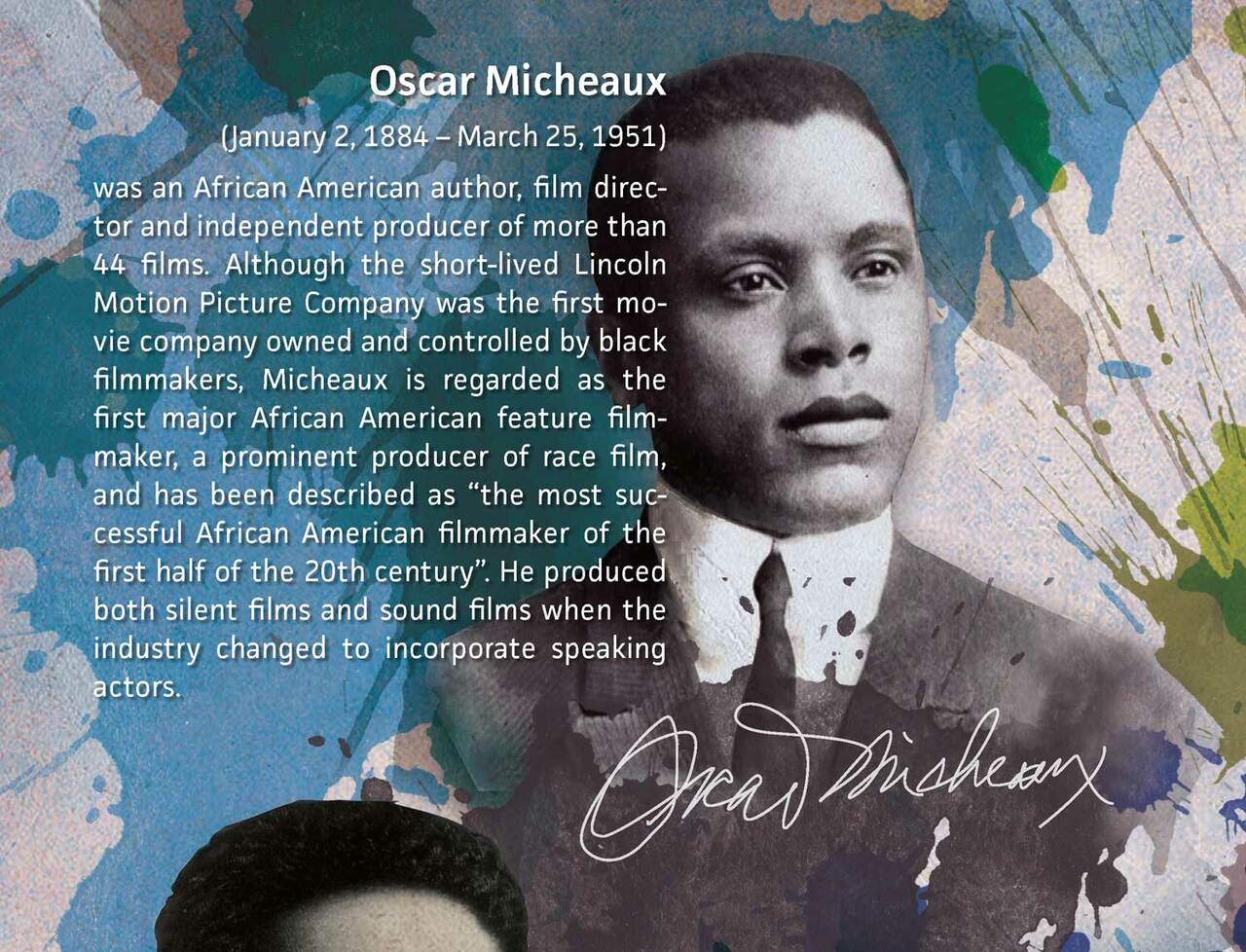 Famous Black History People Poster Series 02 (24"x18")