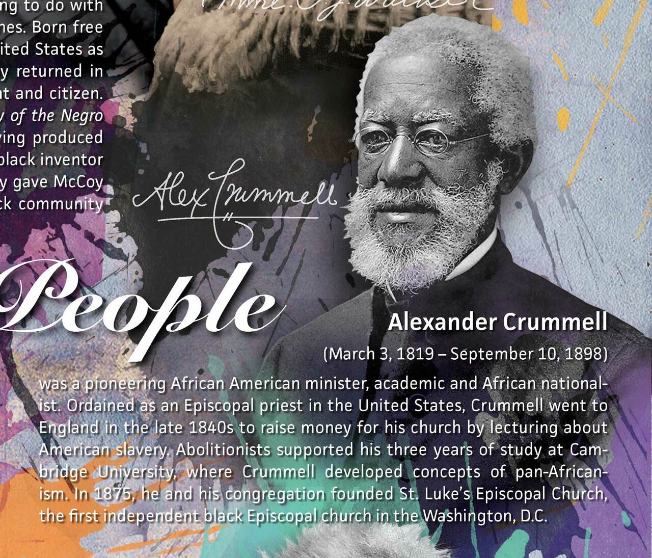 Famous Black History People Poster Series 02 (24"x18")