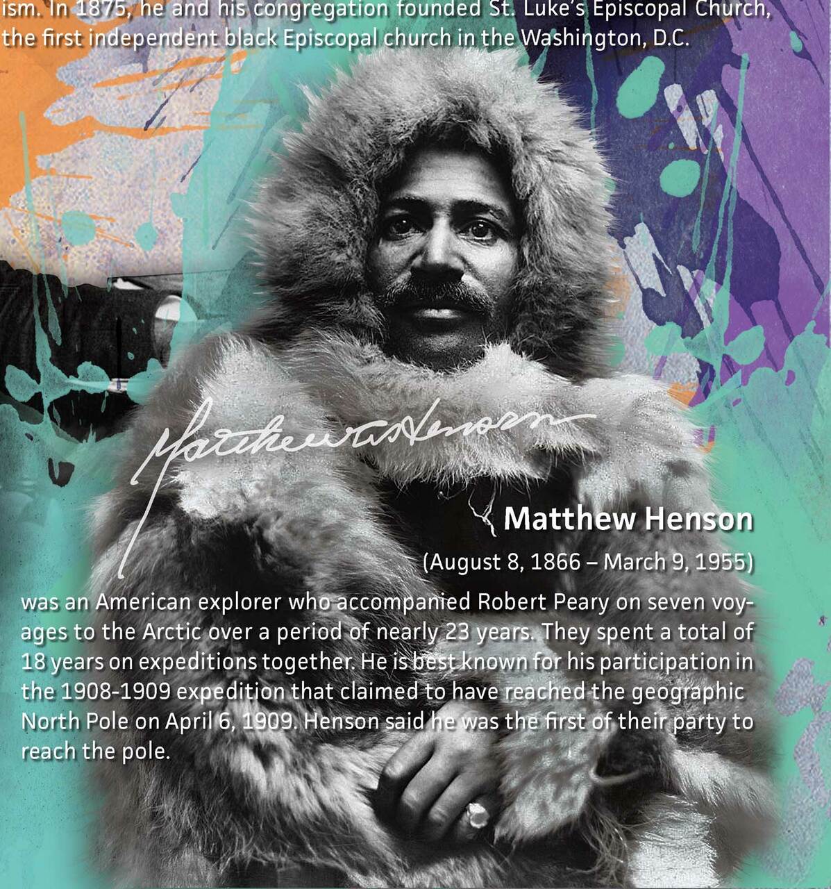 Famous Black History People Poster Series 02 (24"x18")