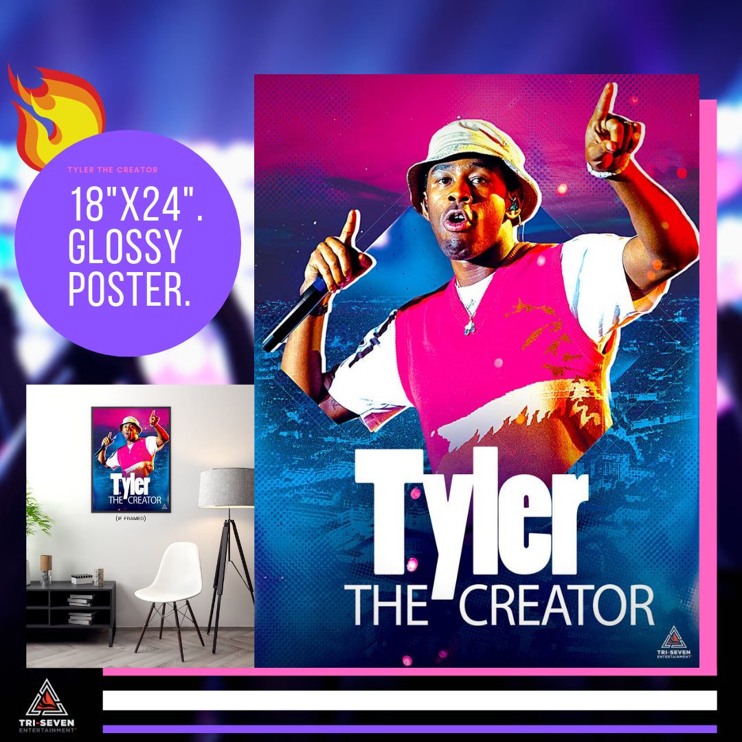 Tyler The Creator Poster Wall Art Print (18"x24")