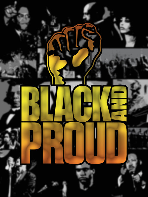 Black and Proud Poster Power Fist Art Print (18"x24")