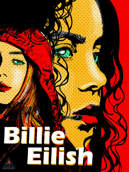 Billie Eilish Poster Artwork for Walls Print (18"x24")
