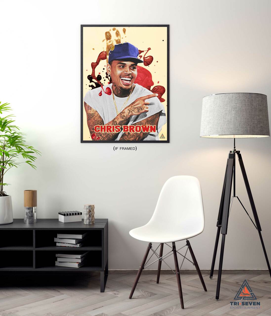 Chris Brown Poster Wall Art Print (18"x24")