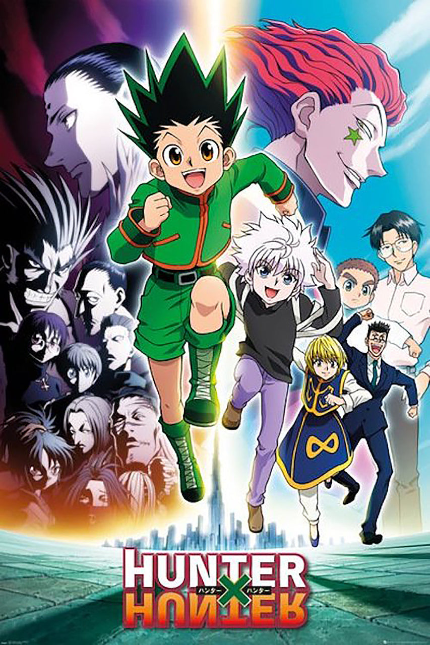 Hunter X Hunter Poster Manga Anime TV Show Large Wall Art Print (24"x36")