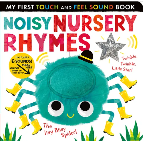 Noisy Nursery Rhymes: Includes 6 Sounds and an On/Off Switch on the Back Cover!