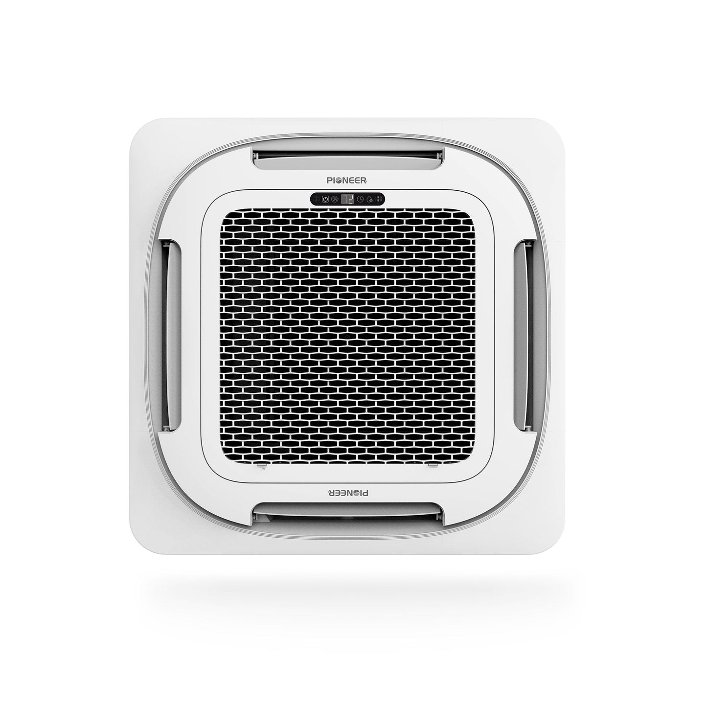 Pioneer® Quantum Ultra™ 12,000 BTU 22 SEER2 230V 8-Way Ceiling Cassette Ductless Mini-Split Air Conditioner Inverter Heat Pump Full Set