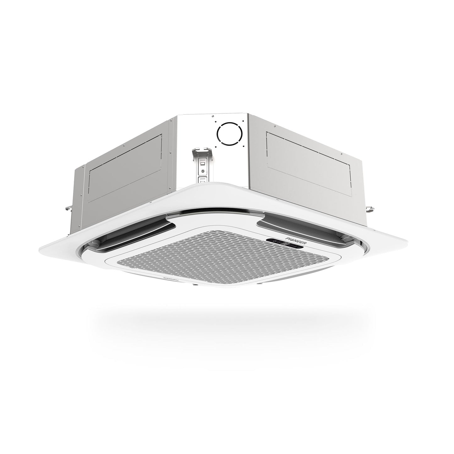 Pioneer® Quantum Ultra™ 18,000 BTU 20.5 SEER2 230V 8-Way Ceiling Cassette Ductless Mini-Split Air Conditioner Inverter Heat Pump Full Set