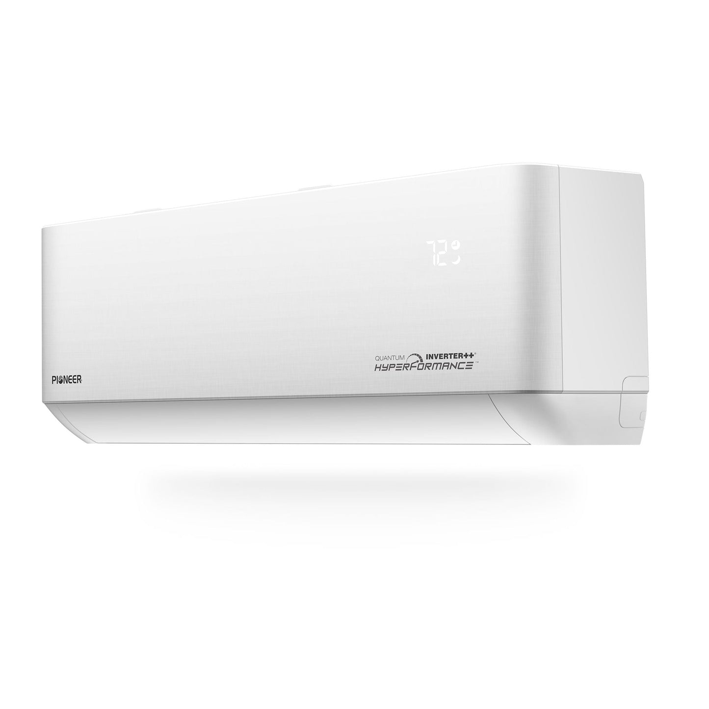Pioneer® Quantum Hyperformance™ 24,000 BTU 23 SEER2 230V High-Wall Ductless Energy-Star Mini-Split Air Conditioner Inverter Hyper Heat Pump Full Set