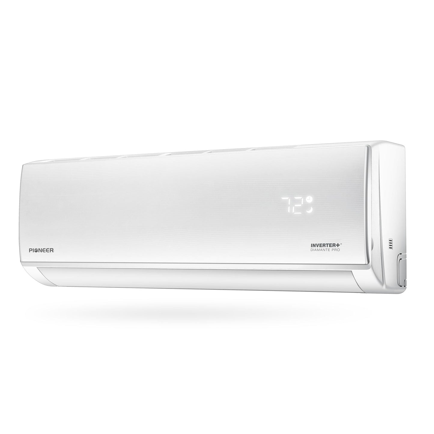 Pioneer® Diamante Pro™ 9,000 BTU 20 SEER2 230V High-Wall Ductless Mini-Split Air Conditioner Inverter Heat Pump with 16 Ft. Kit