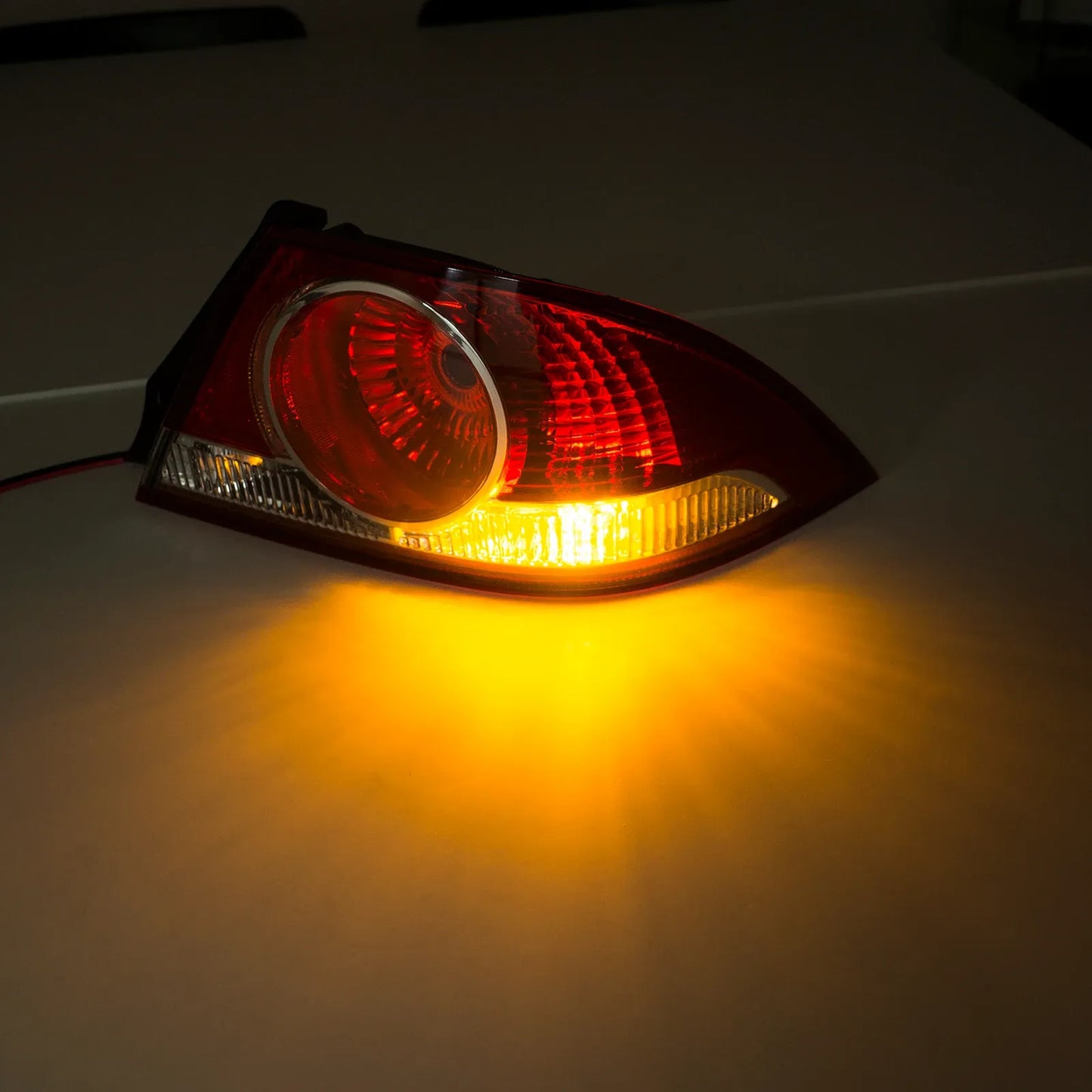 Fit for 1999-2004 Ford Mustang GT 3157 custom LED Rear Turn Signal Bulb | Amber HYUGA (2 bulbs)