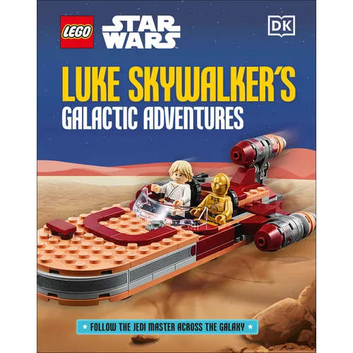 Lego Star Wars Luke Skywalker's Galactic Adventures (Library Edition)