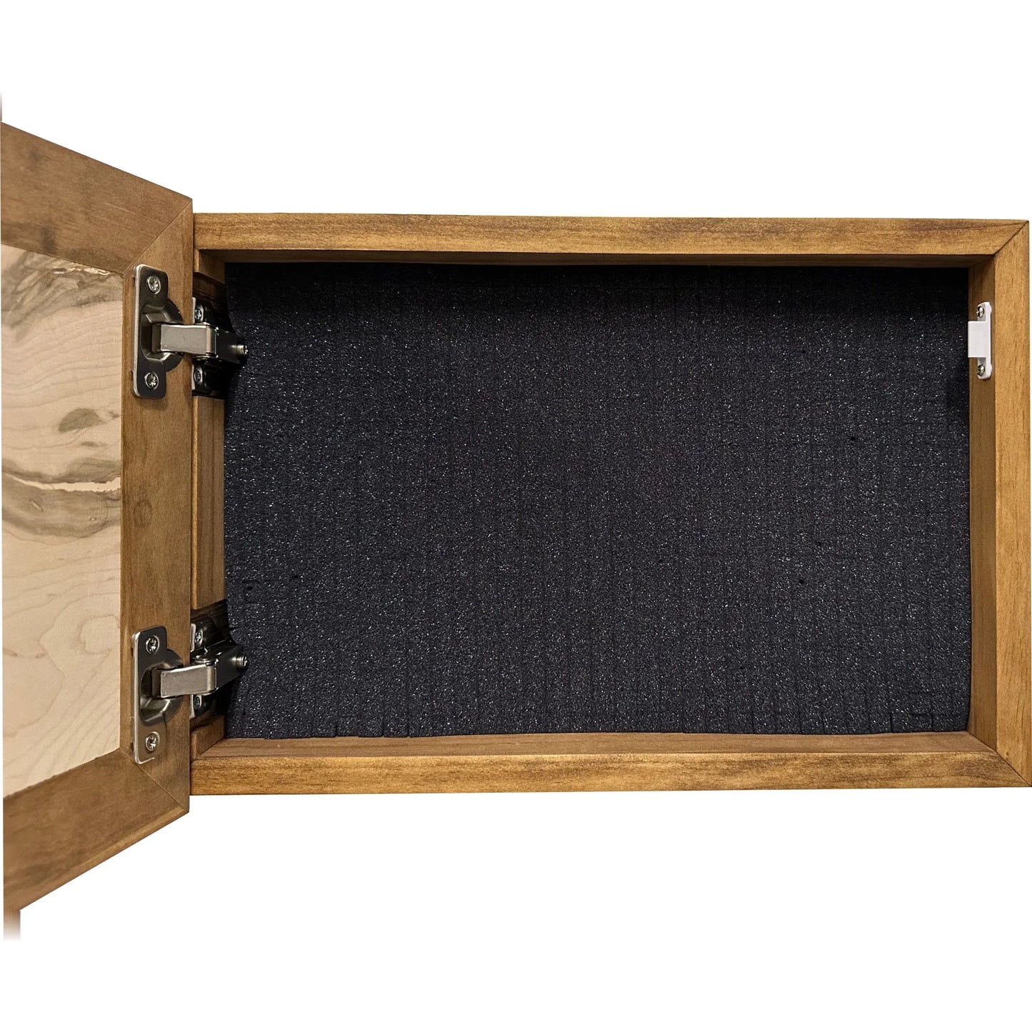 Iwo Jima Flag Raising Decorative Wall-Mounted Secure Gun Cabinet