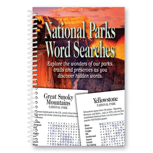 National Parks Word Searches