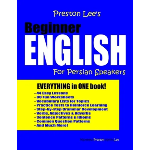 Preston Lee's Beginner English For Persian Speakers