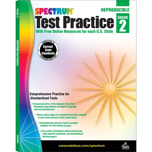 Spectrum Test Practice, Grade 2: Volume 62