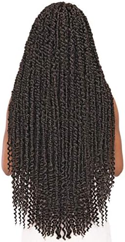 Janet Collection Nalatress Synthetic Hair Crochet Braid - PASSION TWIST BRAID 24"